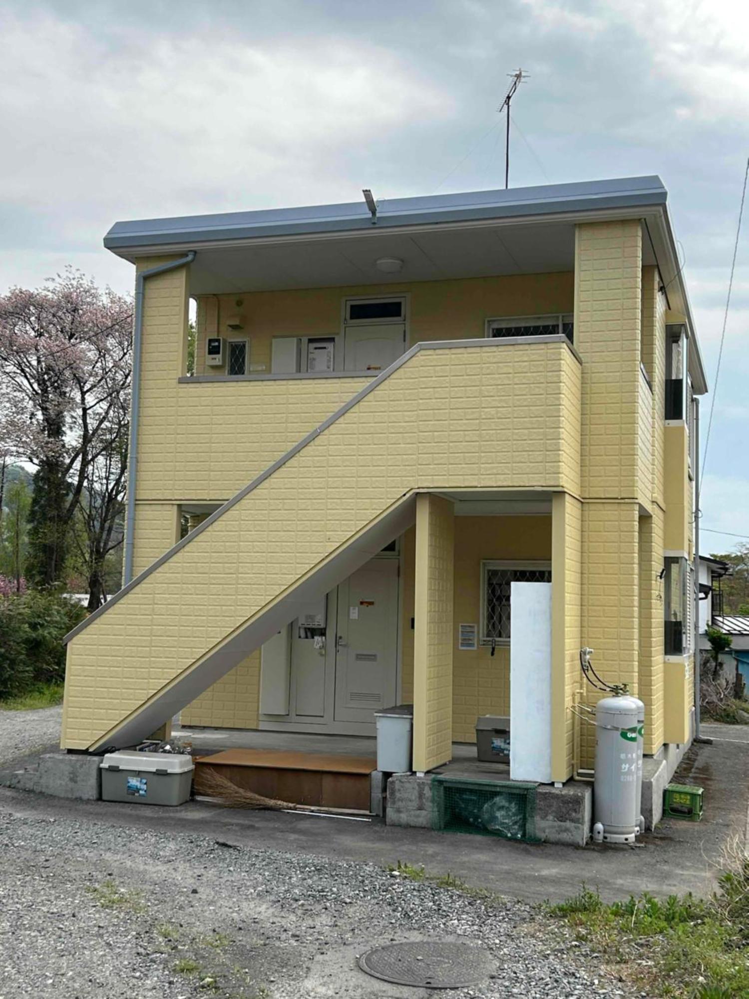 日光市コーポアスアパートメント エクステリア 写真